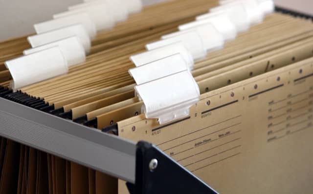 document folders in a real-world setting